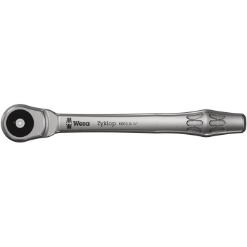 WERA 8003 A Zyklop Metal-Knarre mit Durchsteckvierkant,...
