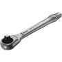 WERA 8003 A Zyklop Metal-Knarre mit Durchsteckvierkant, mit 1/4"-Antrieb, 1/4" x 141 mm