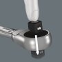 WERA 8003 A Zyklop Metal-Knarre mit Durchsteckvierkant, mit 1/4"-Antrieb, 1/4" x 141 mm