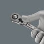 WERA 8004 A Zyklop Metal-Knarre mit Umschalthebel, mit 1/4"-Antrieb, 1/4" x 141 mm