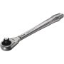 WERA 8003 B Zyklop Metal-Knarre mit Durchsteckvierkant, mit 3/8"-Antrieb, 3/8" x 222 mm