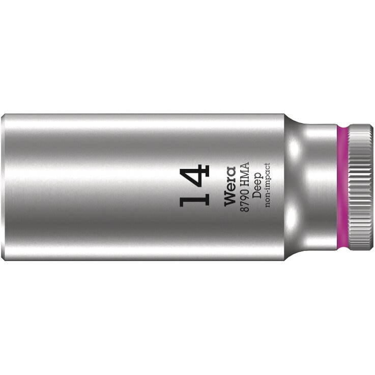 WERA 8790 HMA Deep Steckschlüsseleinsatz mit 1/4"-Antrieb