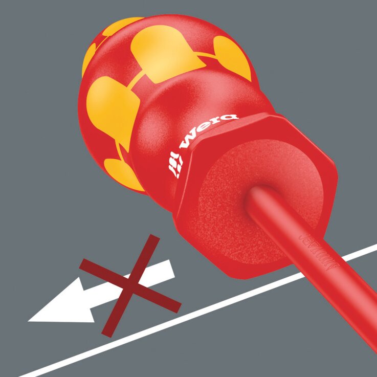 WERA 168 i VDE-isolierter Vierkant-Schraubendreher