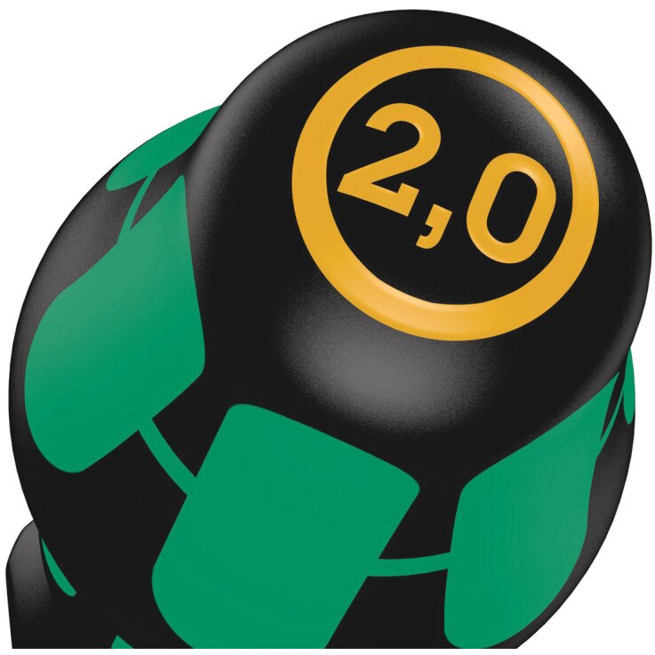 WERA 335 Schlitz-Schraubendreher - Elektrikerklinge