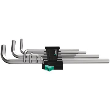 WERA 950/9 Hex-Plus 2 Winkelschl&uuml;sselsatz, metrisch,...