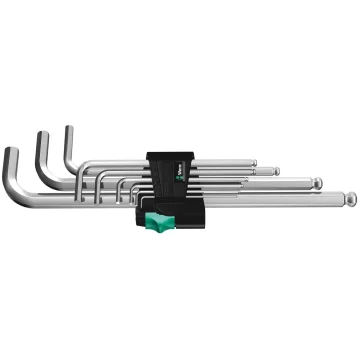 WERA 950/9 Hex-Plus 1 Winkelschl&uuml;sselsatz, metrisch,...