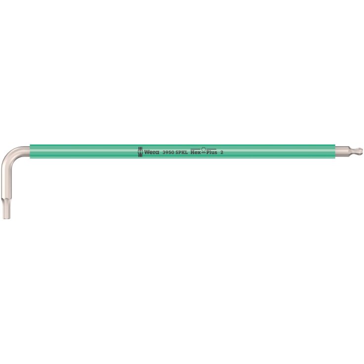 WERA 3950 SPKL Multicolour Winkelschlüssel, metrisch, Edelstahl