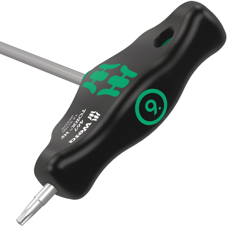 WERA 467 TORX® HF Quergriff-Schraubendreher mit Haltefunktion