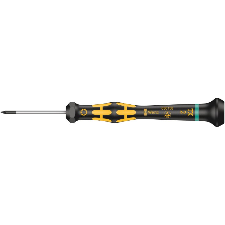 WERA 1567 TORX® ESD Kraftform Micro Schraubendreher