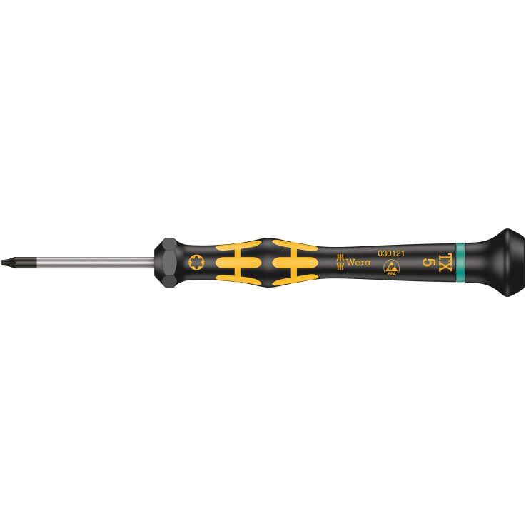 WERA 1567 TORX® ESD Kraftform Micro Schraubendreher