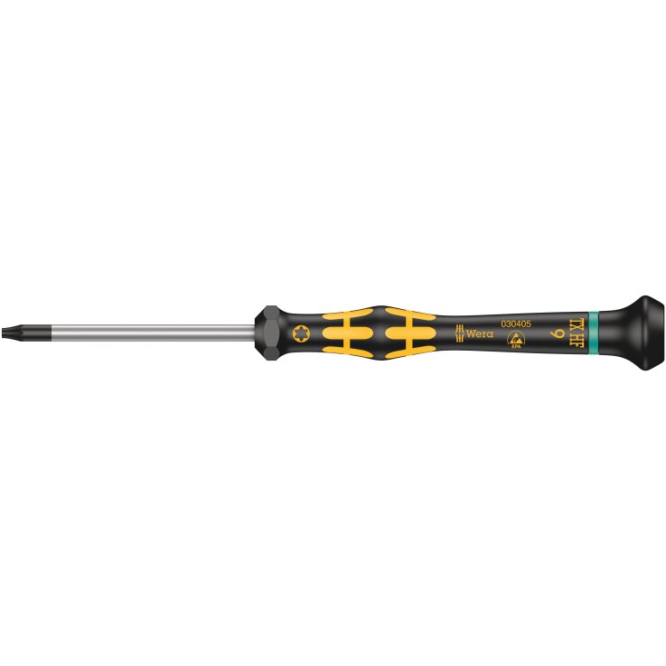 WERA 1567 TORX® HF ESD Kraftform Micro Schraubendreher mit Haltefunktion