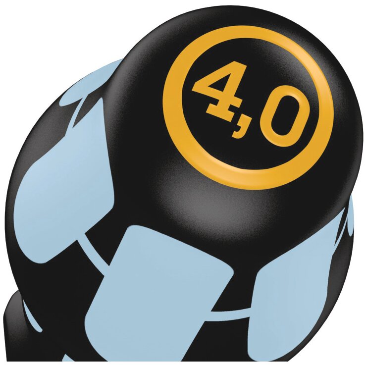 WERA 3335 Schlitz-Schraubendreher, Edelstahl