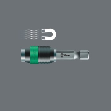 WERA 889/4/1 K Rapidaptor Universalhalter, 1/4" x 50 mm