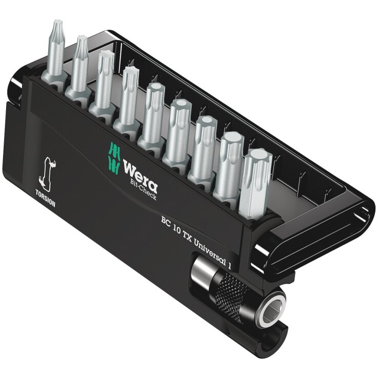 WERA Bit-Check 10 TX Universal 1, 10-teilig