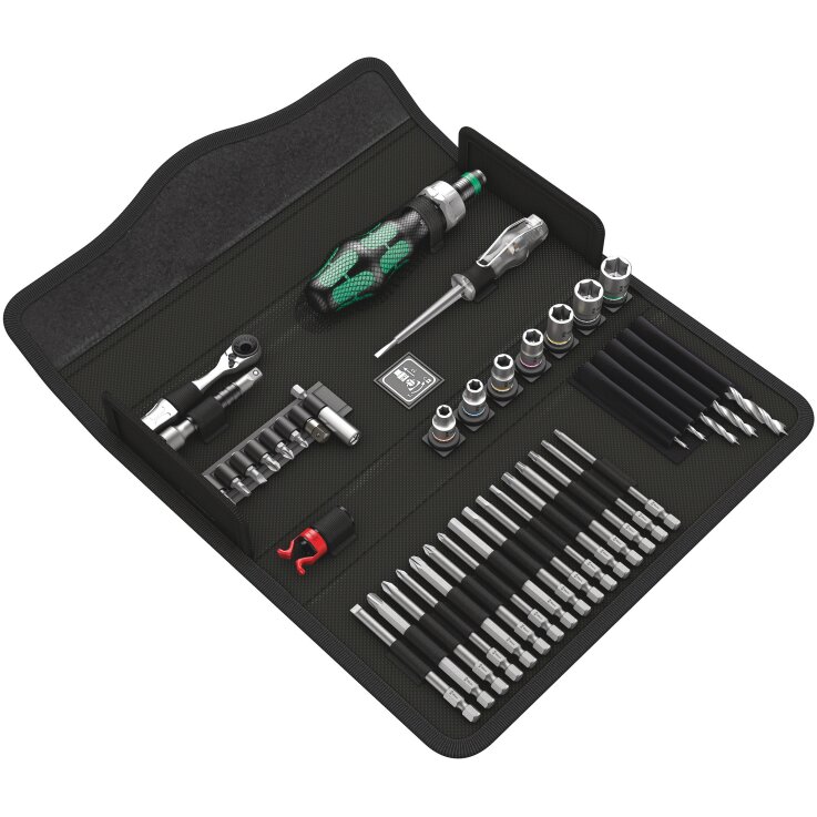 WERA Wera 2go H 1 Werkzeugsatz für Holzanwendungen, 134-teilig