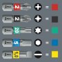 WERA Bit-Check 12 BiTorsion 1 SB, 12-teilig