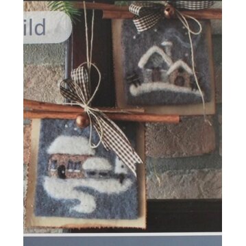 Bastelpackung Winterbild (Filzdekoration)