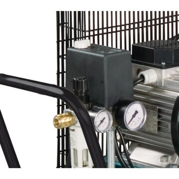 AIRCRAFT Mobiler Kolbenkompressor mit Riemenantrieb...