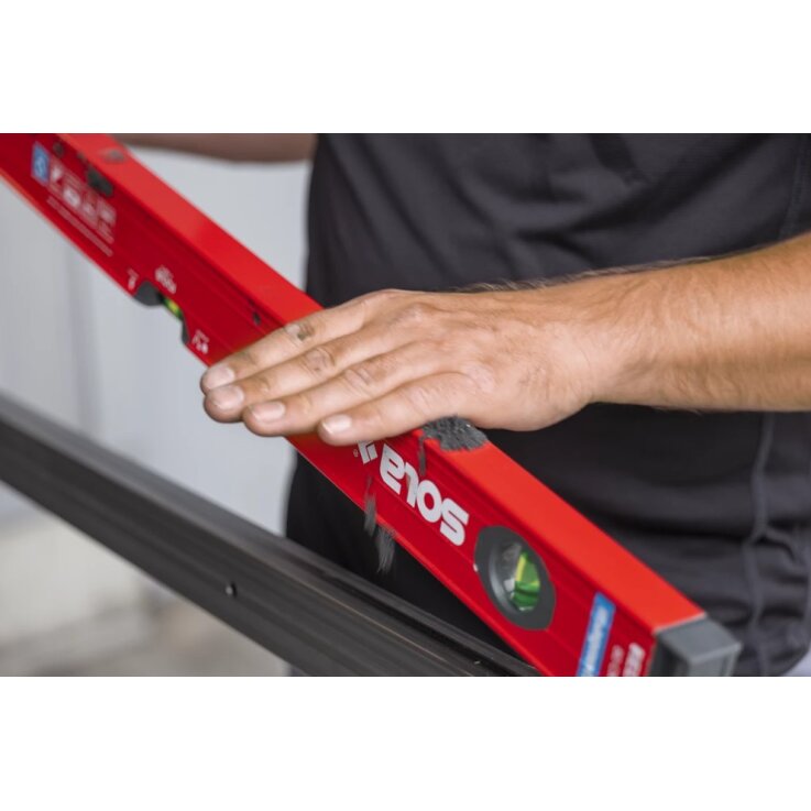 SOLA Alu-Magnetwasserwaage RedM 3 80