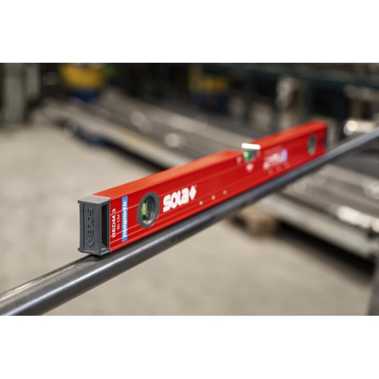 SOLA Alu-Magnetwasserwaage RedM 3 100