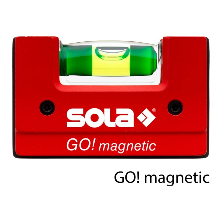 SOLA Kompakt-Wasserwaage GO! magnetic