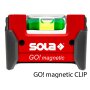 SOLA Kompakt-Wasserwaage GO! magnetic CLIP