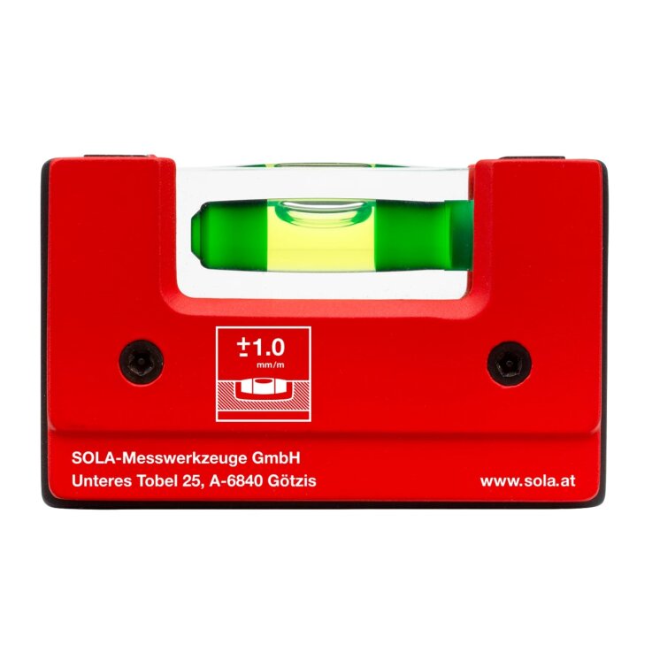 SOLA Kompakt-Wasserwaage GO! CLIP