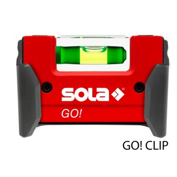 SOLA Kompakt-Wasserwaage GO! CLIP