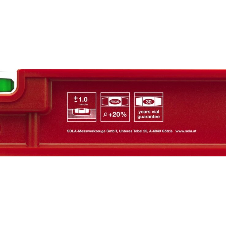 SOLA Kunst.-Wasserwaage PF 60