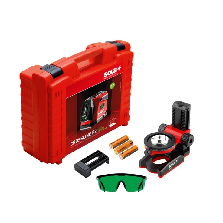 SOLA Kreuzlinienlaser CROSSLINE P2 GREEN