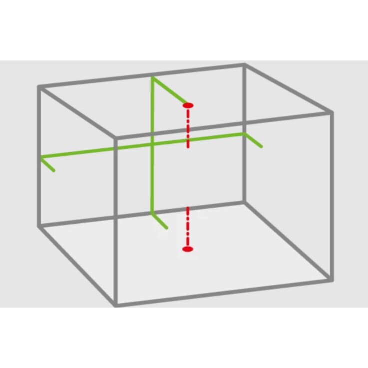 SOLA Kreuzlinienlaser CROSSLINE P2 GREEN