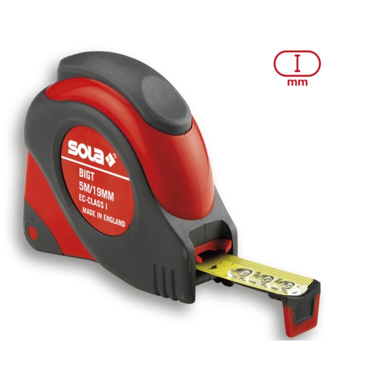 SOLA Rollmeter (25 mm) BigT 8 m