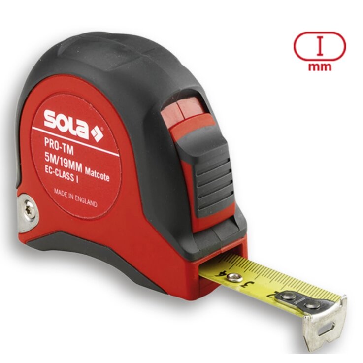 SOLA Rollmeter (19 mm) PRO-TM 3 m