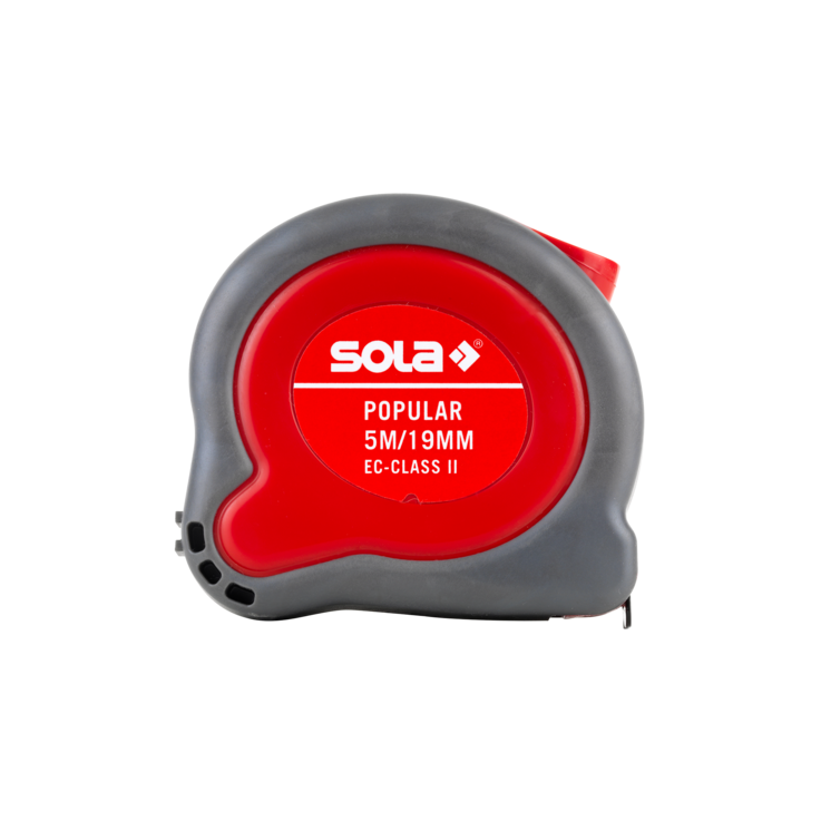 SOLA Rollmeter (19 mm) Popular  PP 5 m - SB