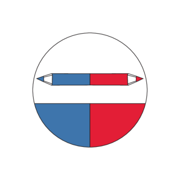 SOLA Bleistift rot-blau RBB 17 SB / 6 Stk.