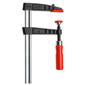 BESSEY Temperguss-Schraubzwinge TG40 mit Holzgriff,...