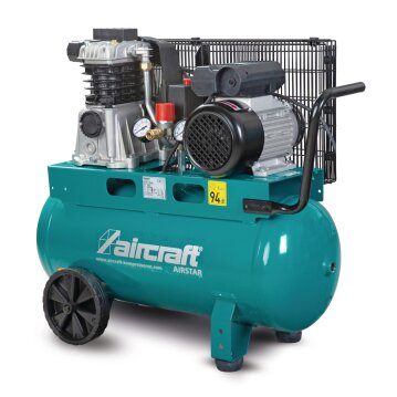 AIRCRAFT Mobiler Kolbenkompressor mit Riemenantrieb...