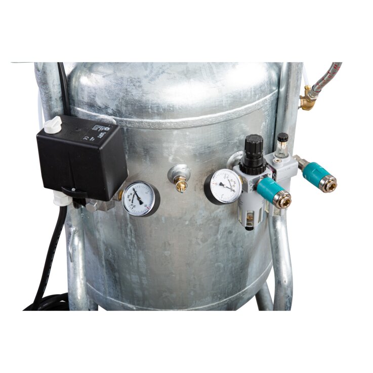 AIRCRAFT Mobiler Kolbenkompressor mit Riemenantrieb AIRPROFI 403/90 V