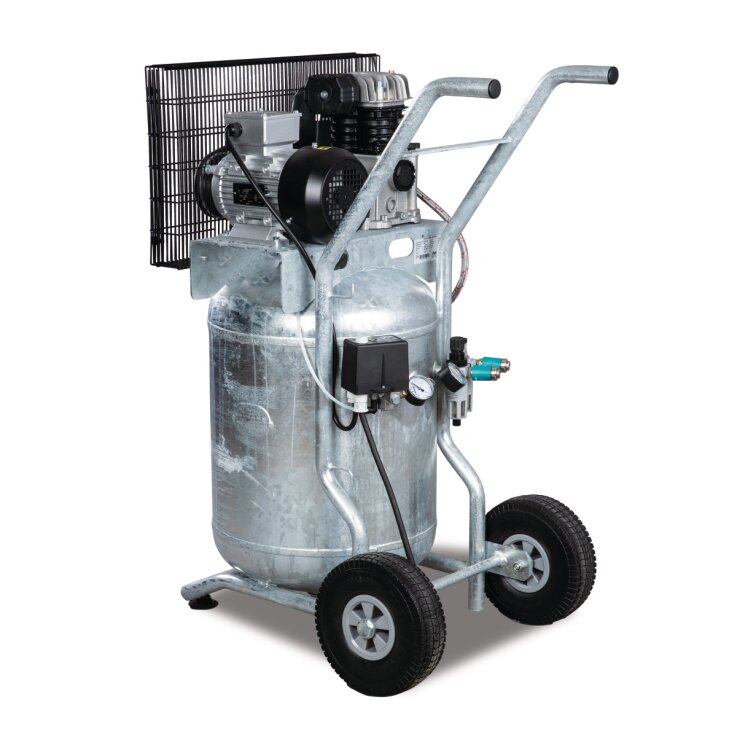 AIRCRAFT Mobiler Kolbenkompressor mit Riemenantrieb AIRPROFI 403/90 V