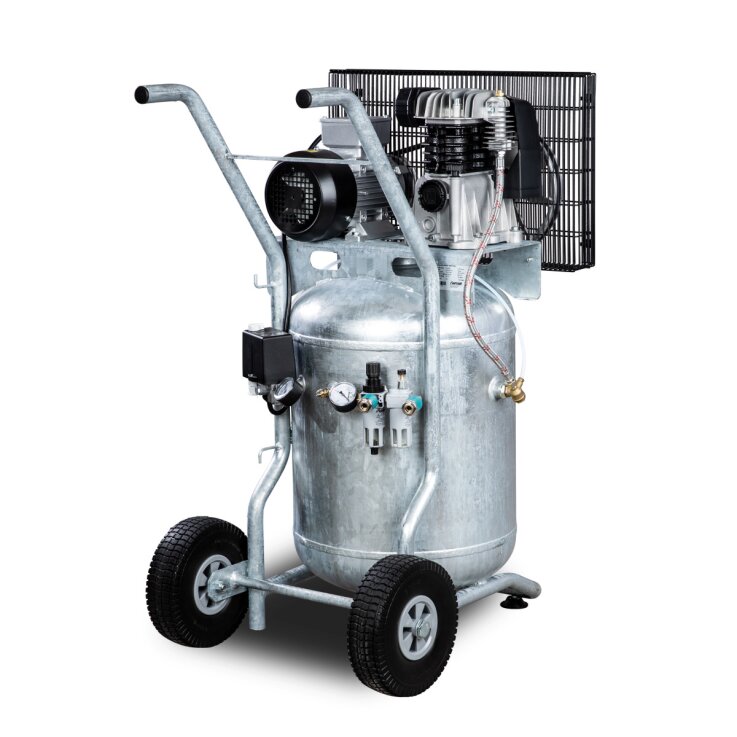 AIRCRAFT Mobiler Kolbenkompressor mit Riemenantrieb AIRPROFI 403/90 V