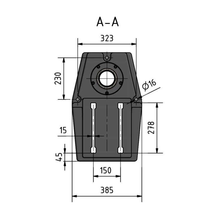 OPTIMUM Säulenbohrmaschine OPTIdrill DP 33 Aktions-Set inkl. Maschinenschraubstock