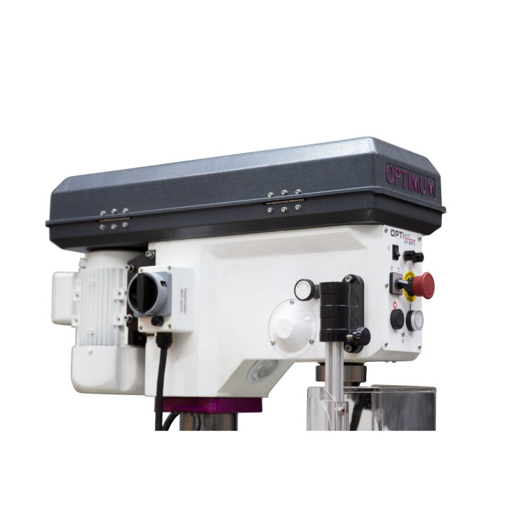 OPTIMUM Tischbohrmaschine OPTIdrill DH 28FT Aktions-Set inkl. Maschinenschraubstock