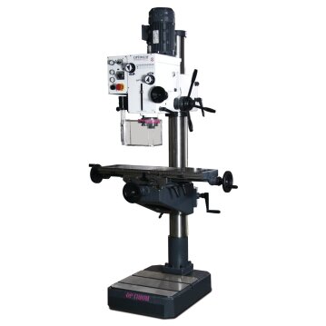 OPTIMUM S&auml;ulen-Getriebebohrmaschine mit Kreuztisch...