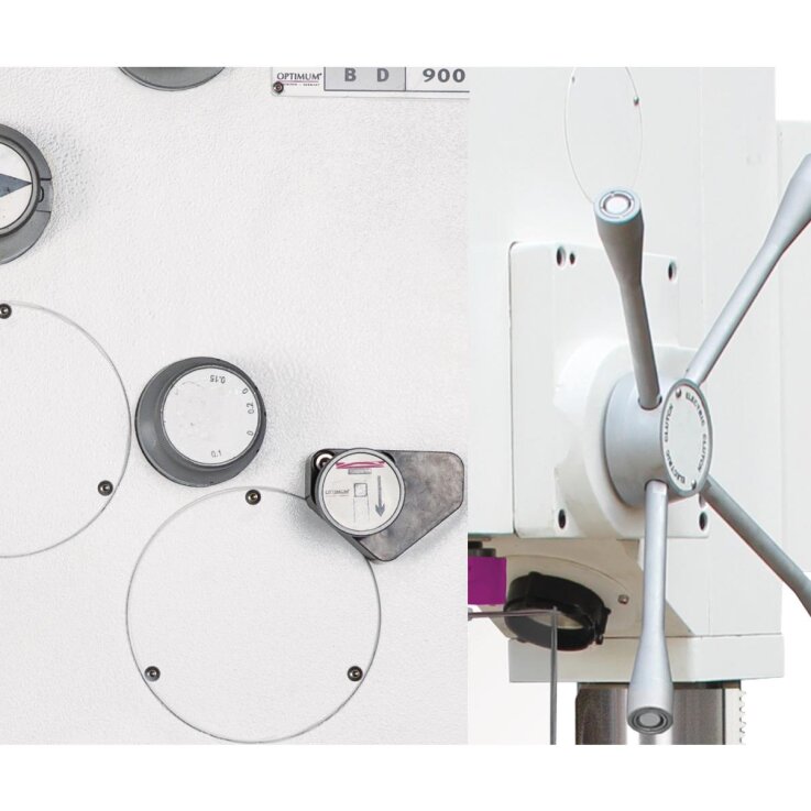 OPTIMUM Säulenbohrmaschine OPTIdrill DH 32GSV