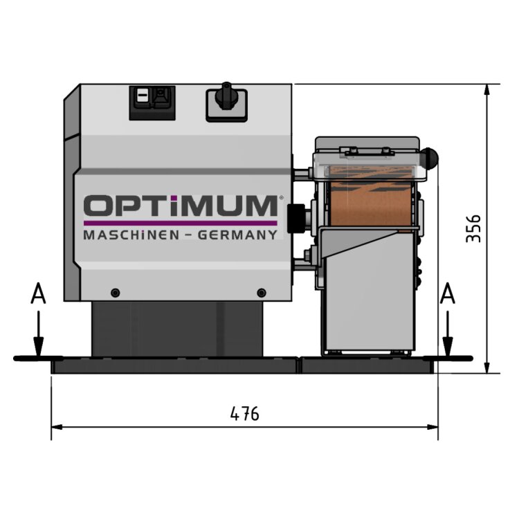 OPTIMUM Universalschleifmaschine OPTIgrind GB 100S