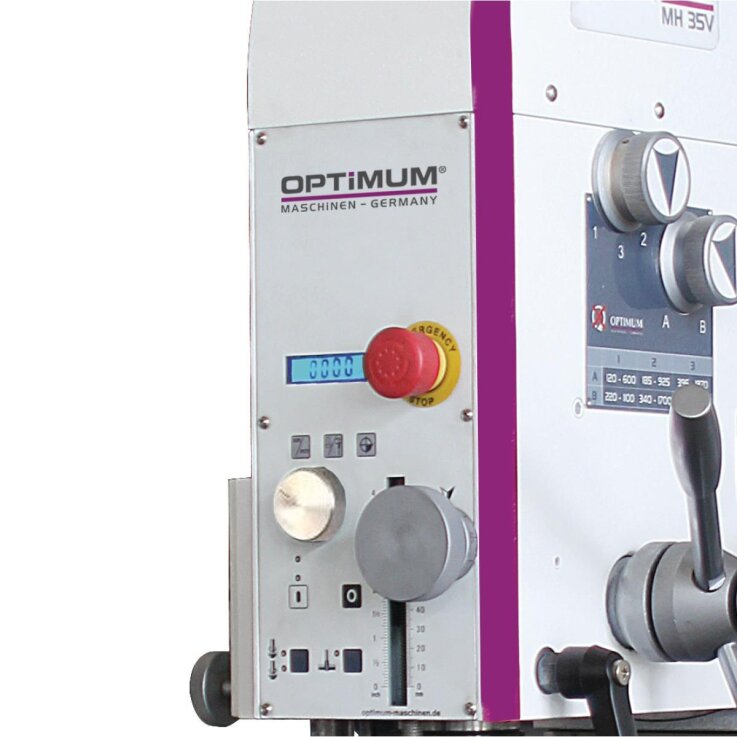 OPTIMUM Präzisions-Bohr-Fräsmaschine  OPTImill MH 35G