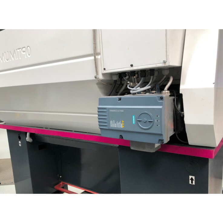 OPTIMUM Leit- und Zugspindel-Drehmaschine OPTIturn TH3309V