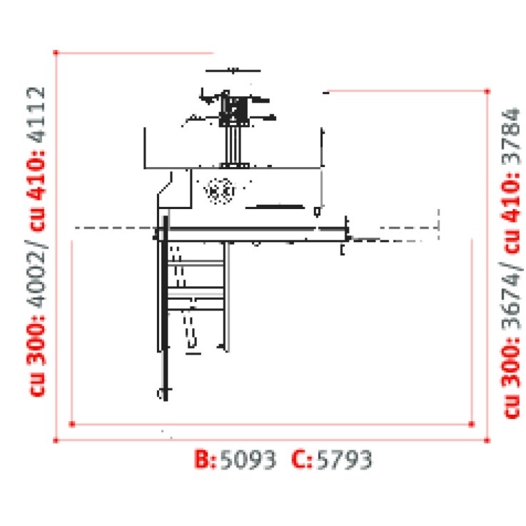 HOLZKRAFT Mehrfachkombination minimax cu 300c F 23 N TERSA