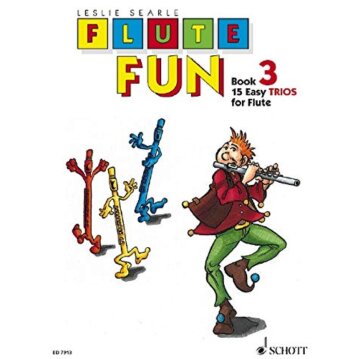 Flute Fun: 15 Easy Trios. Vol. 3. 3 Flöten....