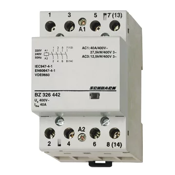 SCHRACK Installationssch&uuml;tz 25A, 1S+3&Ouml;, 230VAC 2TE